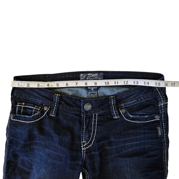 Silver Frances 18" Bootcut Women's Jeans Size 29 - Picture 10 of 15